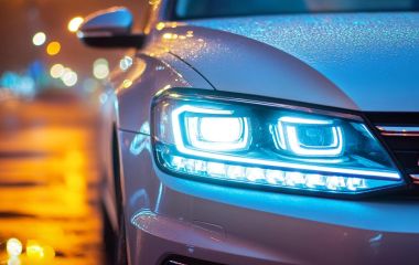 Купить диодные фары для Volkswagen Jetta 6 ЛЕД фары