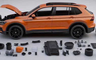 Запчасти для коробки Фольксваген Тигуан 2017-2019