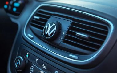 Температура двигателя Фольксваген Поло 2012-2013 на панели